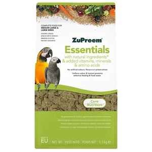 ZuPreem Essentials Natural Complete Parrot Food 1.5kg - Picture 1 of 3