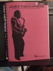 Charlie Parker Song Songbook Omnibook for Bb Instruments Vol 1 W/ Online Access - Picture 1 of 15