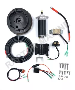 Electrical start conversion kit for YAMAHA 2 stroke 15HP outboard, model 63V - Picture 1 of 9