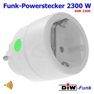 DSR-2300 DIW-Funk Zwischenstecker Power-Stecker 2300 W Intertechno kompatibel - Bild 1 von 1