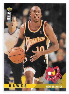 1995-96 UD Collector's Choice International Japanese #321 Mookie Blaylock - Image 1 of 2