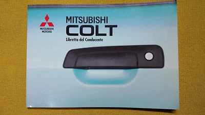 Libretto Uso e Manutenzione MITSUBISHI COLT 1995 Ottime condizioni - Immagine 1 di 3