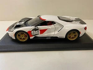 Ford GT Heritage 1/18 1:18 modelo coche modelo Maisto nuevo - Imagen 1 de 5