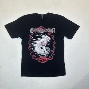 Blind Guardian Official 2024 Australia Tour Band T Shirt Size L Black Graphic Pr - Picture 1 of 14