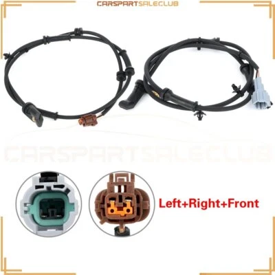 Par de sensores de velocidad de rueda ABS delanteros para Nissan Frontier 1999-2004 Foto 1 de 4