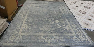 SLATE / IVORY 9' X 12' Stained Rug Reduced Price 1172605367 ADR109T-9 - Picture 1 of 4
