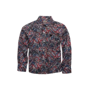 Cinch Toddler Boy's Multicolor Paisley Print Button Shirt MTW7061346 - Picture 1 of 12