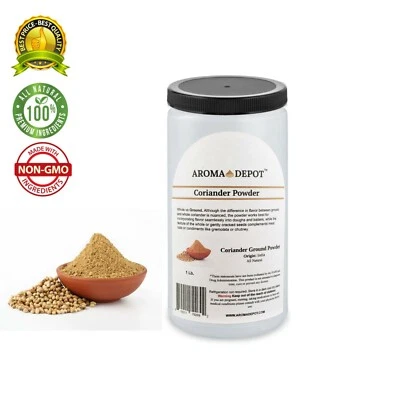1磅罐地面香菜籽粉香菜en Polvo新鲜香料草药  — 第 1/3 张图片