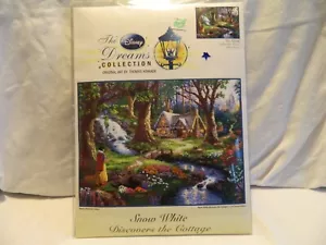 C-25 2009 DISNEY DREAMS COLLECTION CROSS-STITCH KIT SNOW WHITE DISCOVERS THE COT - Picture 1 of 4
