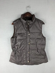 Logg H&M vest puffer casual size 12 brown cotton warm - Picture 1 of 17
