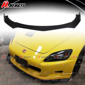 For 2000-2003 Honda S2000 AP1 TR Style JDM Front Bumper Lip Splitter Gloss Black - Picture 1 of 6