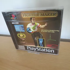 FIGHTER MAKER PS1 PLAYSTATION 1 ps1 PAL NUEVO SELLADO - Imagen 1 de 5