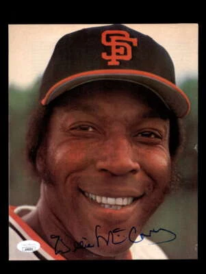 Willie McCovey JSA Coa Signed  8x10 Photograph Autograph Giants - Image 1 of 3