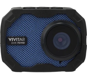 Vivitar DVR 757HD Go Cam. Blue Waterproof Dash Cam 2” Screen - Picture 1 of 5