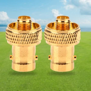 2PCS BNC Female To SMA Female Connector Adapter Antenna Adapter - Zdjęcie 1 z 5
