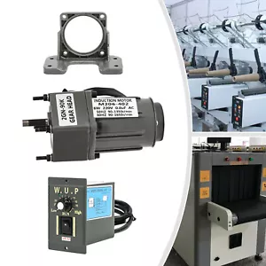 Motor AC 220V 50/60HZ Motor Reductor de Engranaje Variable Ajustable 15RPM con Controlador - Imagen 1 de 22