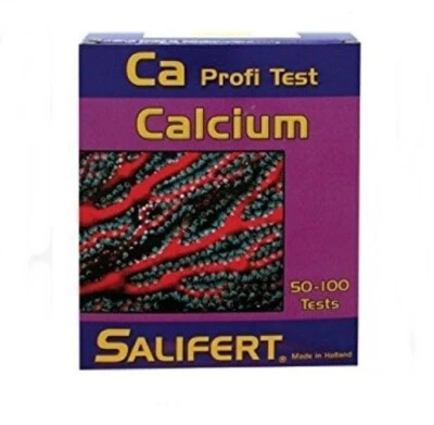 Salifert Calcium (Ca) Aquarium Test Kit Fish Aquarium Marine Water & Freshwater - Image 1 of 4