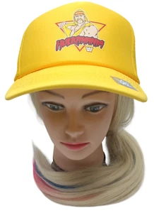 Sombrero de camionero Hulk Hogan Illustrated WWE para hombre Chalk Line Hulkamania nuevo - Imagen 1 de 7