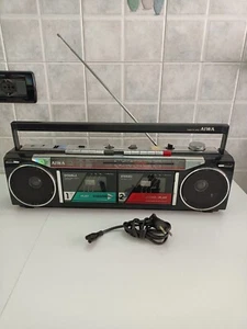Aiwa stereo cassette recorder CS-W220 Parzialmente Funzionante - Foto 1 di 16