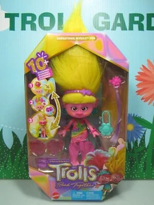 HAIRSATIONAL RIVELA VIVA DREAMWORKS TROLLS BAND TOGETHER - Bambola Mattel 5" - NUOVO - Foto 1 di 9