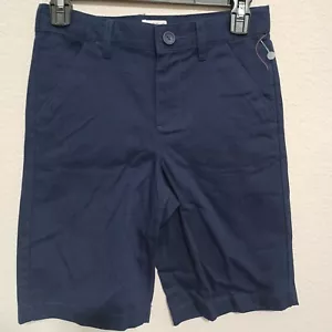 CAT & JACK BOYS Blue SCHOOL UNIFORM SHORT SZ 12 length 18 - Picture 1 of 7