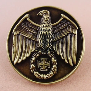 Pin ADLER u. EISERNES KREUZ EK Militaria Abzeichen Butterfly Verschluss - 266 - Picture 1 of 2