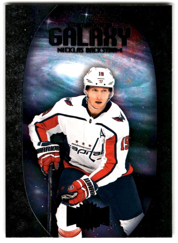2021-22 Skybox Metal Universe Championship Galaxy Nicklas Backstrom #CG-14 - Image 1 of 2
