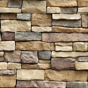 10M Rustic Brick Wallpaper 3D Stone Textured Wall Self Adhesive Roll Home Decor - Picture 1 of 12