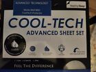 Healthy Sleep Cool Tech Advanced Sheet Set Plus Mattress Protector Twin Xl New