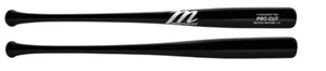 Marucci Professional Cut Wood Baseball Bat - Black - 2024 Model- 31 in. - Picture 1 of 3