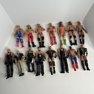 Lot of 15 WWE Wrestling Action Figures 2011 Mattel 7" - See Pics