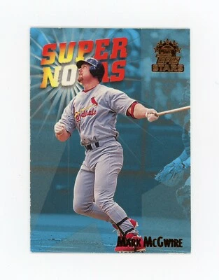 MARK MCGWIRE 1999 Topps Stars Super Novas #180 St Louis Cardinals JM - Image 1 of 2