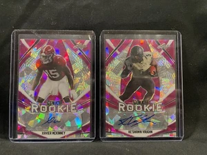 Ke’Shawn Vaughn & Xavier McKinney Autos - Picture 1 of 2
