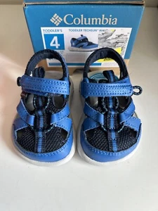 Columbia Toddler Techsun Wave Sandal / 4 Blue - Picture 1 of 3