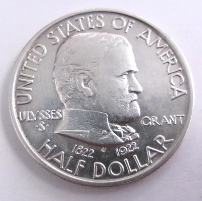 1922 Grant Memorial Commemorative Silver Half Dollar - Image 1 of 4