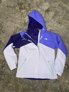 THE NORTH FACE HyVent Shell Jacket - Purple - Size L - Excellent - Women's - Picture 1 of 24