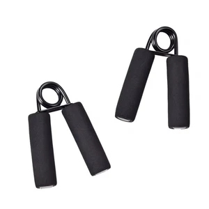 Hand Grips, Steel Construction, Universal Size, 2-Pack, Black - Picture 1 of 12