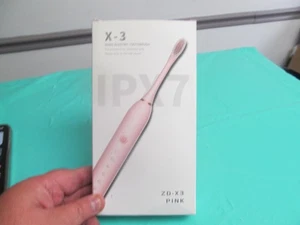 Sonic Electric Toothbrush 42000vpm 6 Modes 4 Brush Heads Included - Pink - Picture 1 of 3