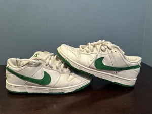 Size 9 - Nike Dunk Pro SB Low White Classic Green - Picture 1 of 5