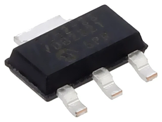 TC1262-3.3VDB IC: Spannungsstabilisator LDO,nicht geregelt 3,3V 0,5A SMD MICROCH - Image 1 of 1