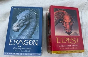 Eldest and Eragon by Christopher Paolini Lot of 2 Audio CD Books ~ 43 Discs - Picture 1 of 2