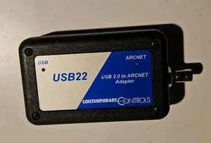 Adaptador Arcnet USB22-CXB Controles Contemporáneos con Cables Originales/Probado - Imagen 1 de 4
