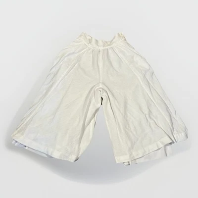 Liz Claiborne Women’s Size 8 Stretch Flowy Gypsy White Cotton Pants (A12) - Image 1 of 4