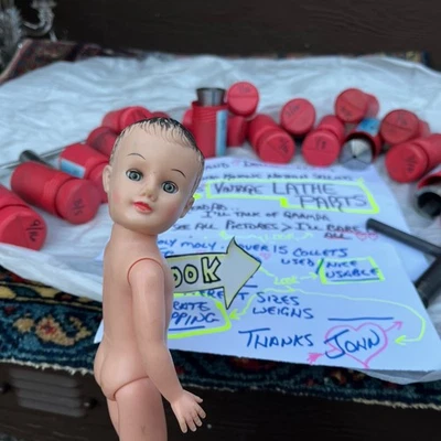 Grandpa‘S Collection Lot 15 + Collet Collets Lathe Parts Nice Used Usable Tools Foto 1 de 4