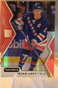 2024 Synergy BRIAN LEETCH Red Bounty Unscratched Card #70 - New York Rangers - Picture 1 of 2