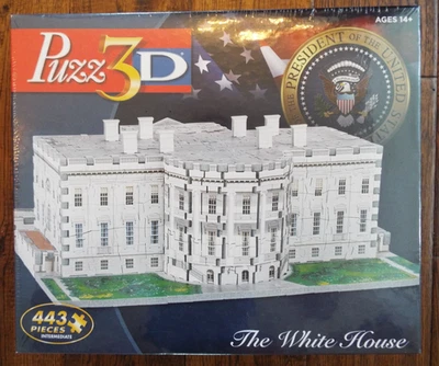 The White House Puzz 3D 2014 Hasbro Puzzle - Image 1 of 2