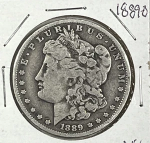 1889-O Morgan Dollar: sehr gut + sehr gut + - Bild 1 von 2