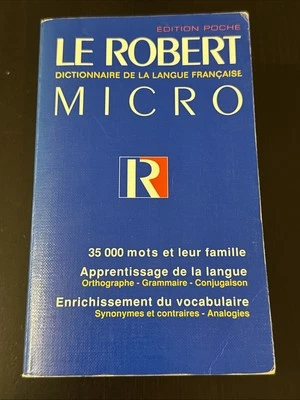 LE ROBERT - Dictionnaire de la langue Française - MICRO - Image 1 of 2