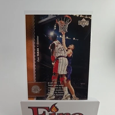 1996-97 Upper Deck - Zan Tabak #119 Toronto Raptors  - Image 1 of 4