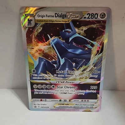 Origin Forme Dialga VSTAR SWSH256 SWSH: Sword & Shield Promo Cards Holo - Image 1 of 4